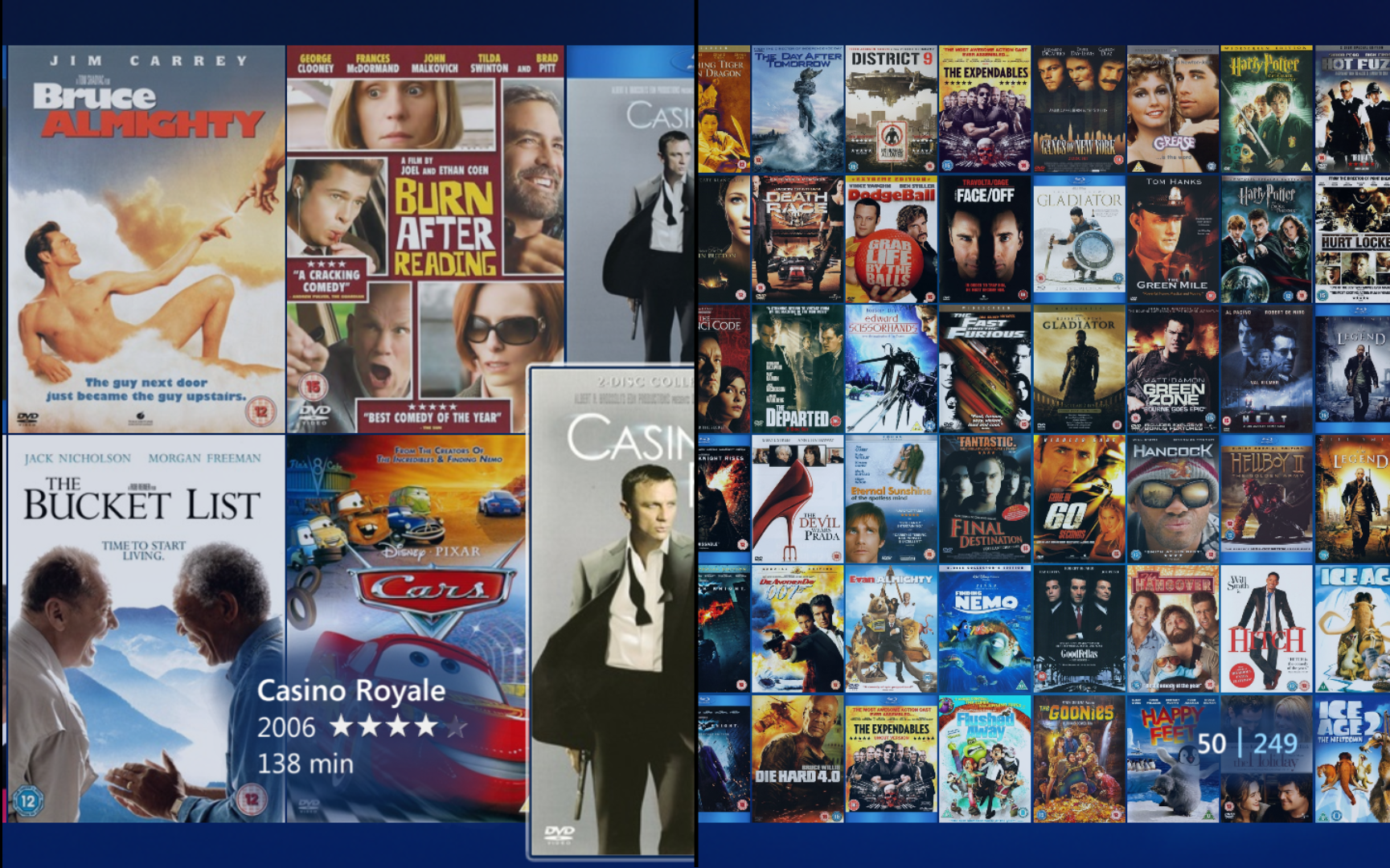 My Movies Feature Table